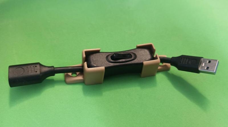 USB Switch Holder