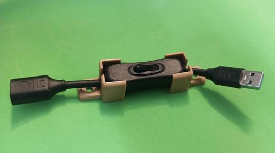 USB Switch Holder