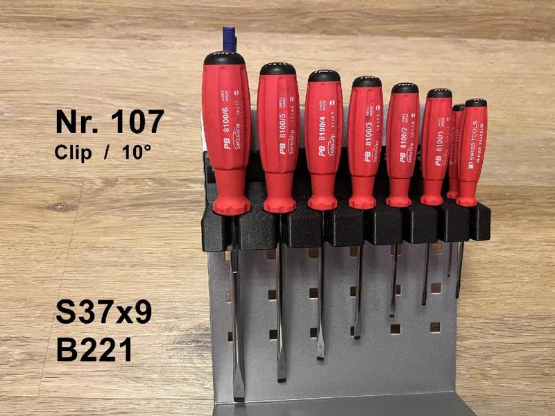 S37x9 - B221 - PB Swiss - Schraubenzieher - Schlitz   