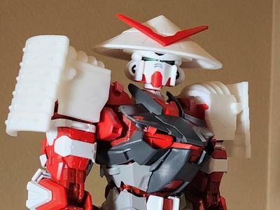 PG Gundam Astray Samurai Head Sculpt