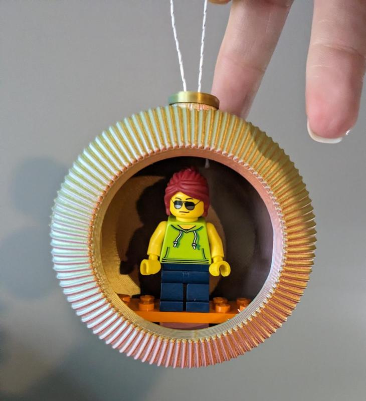 Lego Minifig Display Ornament
