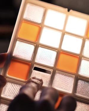 Vintage mosaic lamp 