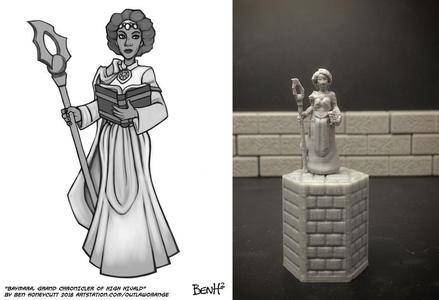 Chronicler (28mm/32mm scale)