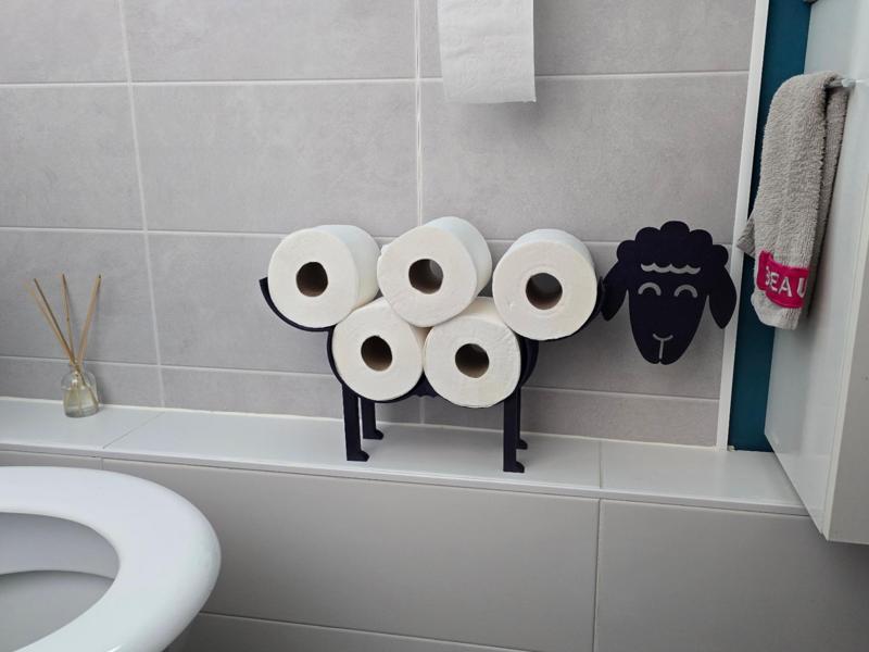 Sheep Toilet Paper Roll Stand