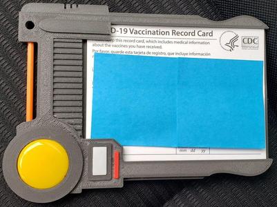 Covid 19 Vaccination Multipass Holder (Individual pieces)