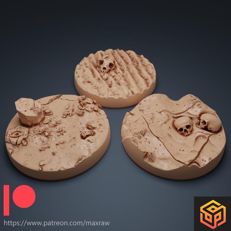 Round bases Set F – free sample !
