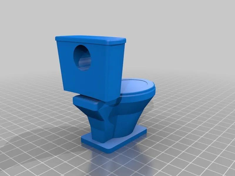 Toilet Keychain