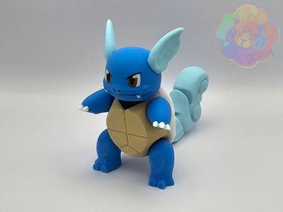 Wartortle – Flexi Articulated Pokémon