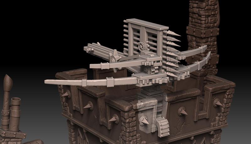 Siege Weapons – Mountable Cannon and Ballista