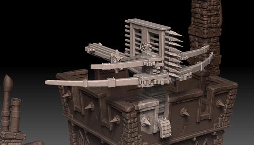 Siege Weapons – Mountable Cannon and Ballista