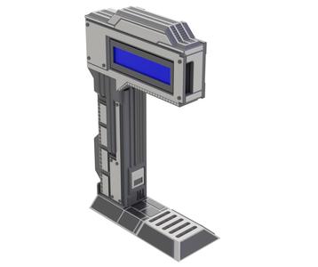 Sci-Fi Cyber Screen