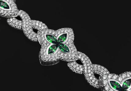 clover hiphop bracelet