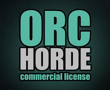 COMMERCIAL LICENSE – ORC HORDE PACK