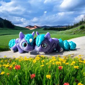 Rebel Plush Buddies Pony and Unicorn Articulated Flexi