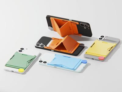 Foldable stand + Card holder For CMF Phone 1
