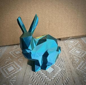Low Poly Rabbit (easier to print)