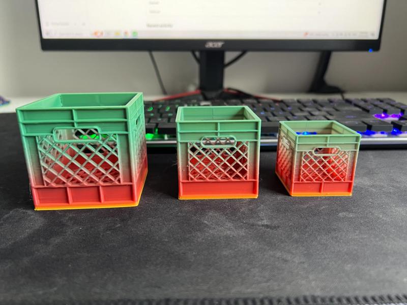 mini milk crate