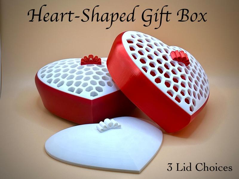 Valentine’s Day Heart-Shaped Gift Box