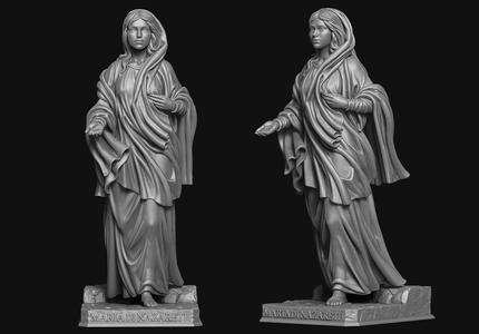 Maria Di Nazareth Statue