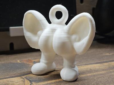 Ass with Ears – keychain, talisman, sculpture