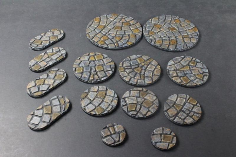 OpenForge Miniature Bases: Cobble (Round)