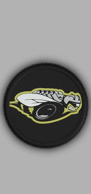 SuperBee/RumbleBee cupholder coaster