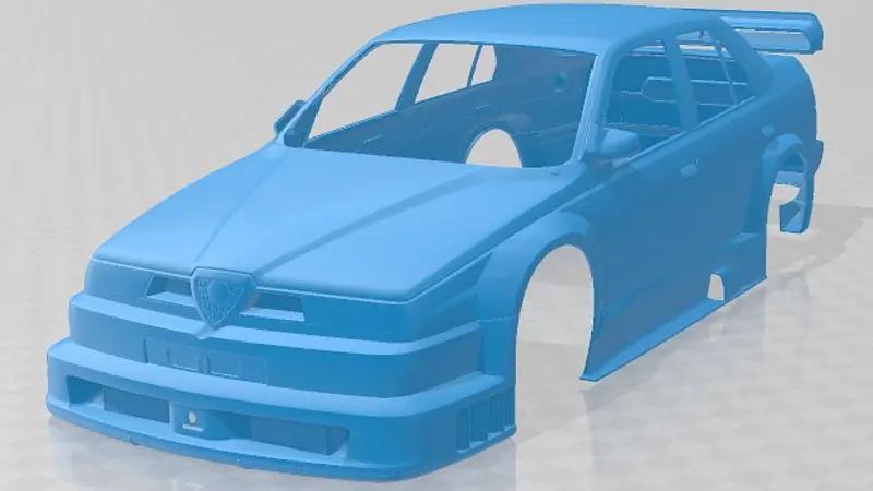 Alfa Romeo 155 V6 TI Printable Body Car