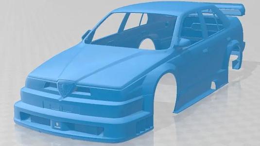 Alfa Romeo 155 V6 TI Printable Body Car