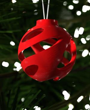 Christmas Ornament Winter Whirls 002
