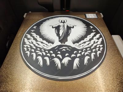 Jesus Rising, Easter wall art