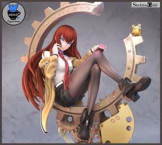 Kurisu Makise – Steins-Gate Anime Figurine STL