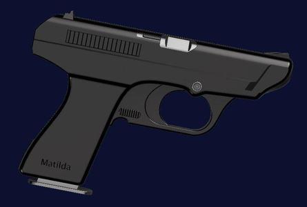 Resident Evil 2 Remake - Matilda handgun for cosplay