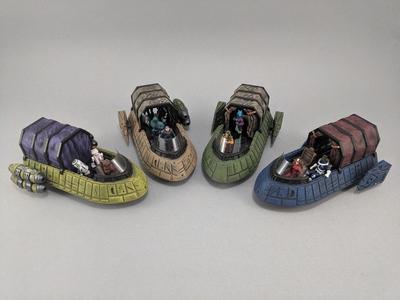 Sci-Fi Cargo Skiff