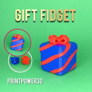 Spiral christmas helix toy / fidget