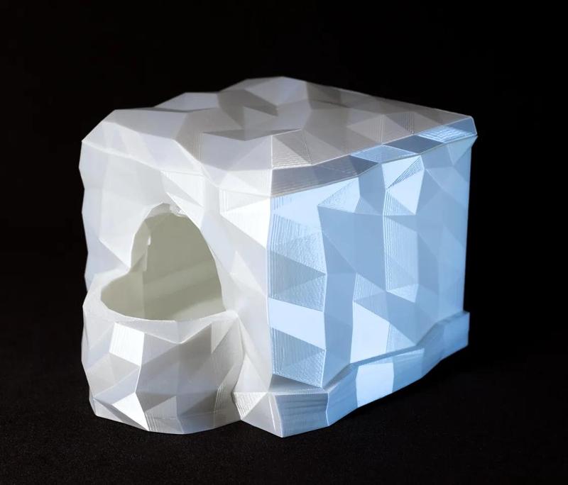 LowPoly Rock Reptile Humid Hide