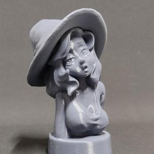 Witch girl bust