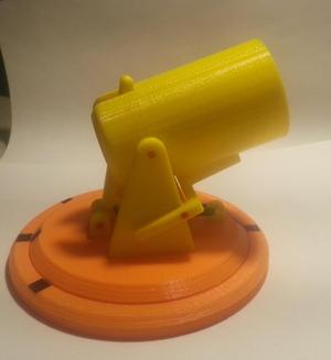 Ping Pong Desk Cannon