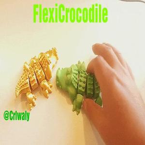 Articulated Crocodile – Articulated Crocodile FLEXI PRINT-IN-PLACE