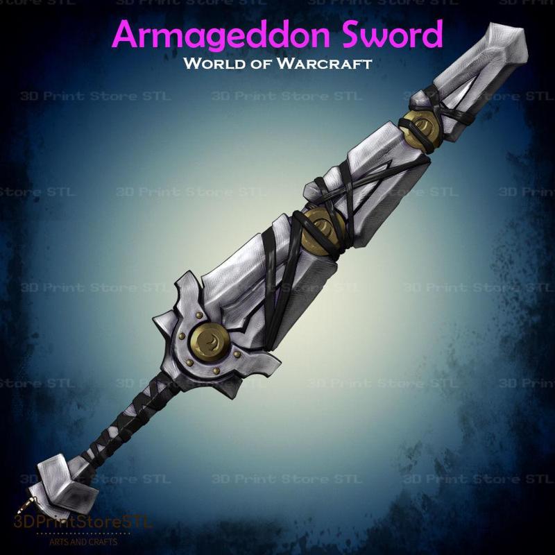 Armageddon Sword Cosplay World Of Warcraft – STL File
