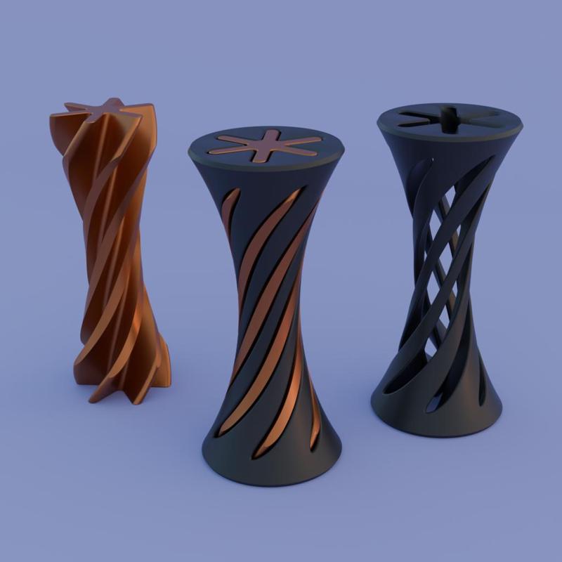 Spiral Hourglass (Fidget Toy)
