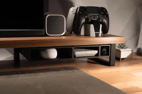 Floating Riser/Under Desk Organizers - Adjustable