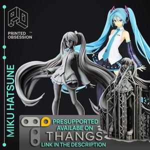 Miku Hatsune - Vocaloid - Anime Fanart Toy