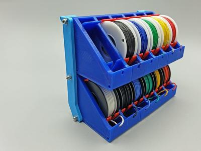 Wire Spool Holder, Less Tight