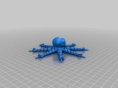 Middle finger octopus