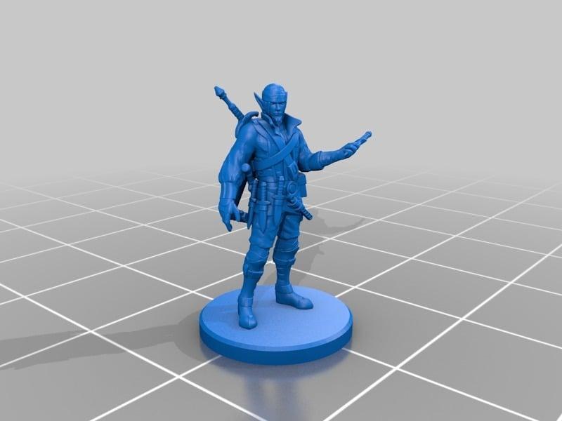 Elf Rogue Miniature