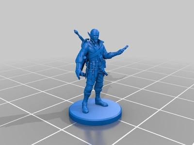 Elf Rogue Miniature
