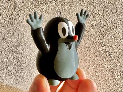 Mole Krtek figurine