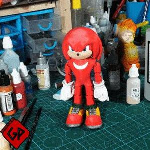 Flexi Knuckles the Echidna (Sonic) – Print In Place