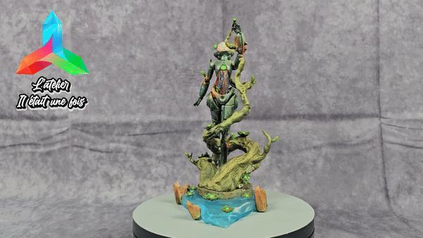 Figurine Robot : Roboid -creature and fantasy miniature
