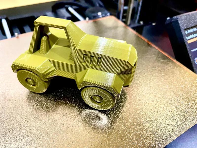 Low Poly Tractor